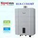 高雄 林內牌 熱水器 RUA-C1300WF 13L 數位恆溫 強制排氣※ 限定區域送基本安裝 【KW廚房世界】