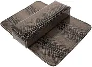 WRITWAA 1 Set Nail Art Hand Rest Cushion Stylish Manicure Arm Rest Pillow with Mat for Nail Technicians Home Use Comfortable Durable Design and Art Techniques
