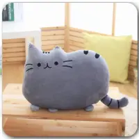 在飛比找蝦皮購物優惠-25cm 40cm pusheen 餅乾貓毛絨玩具肥貓毛絨枕