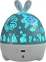 Night Light Space,Star Night Light Projector,Unicorn Night Light 4 in 1 Toys for Kids Children 2-8 Year Old Boy or Girl,Glow in The Dark,Kids Room Decor (Set A)