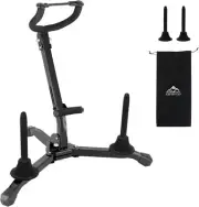 EASTROCK Alto&Tenor Saxophone Stand Folding black