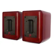 Aperion Audio Aluminum Ribbon Super Tweeter Pair Speaker (Gloss Oak)