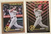 2024 Topps Update Joey Bart Lot x1 Gold /2024 x1 Holiday Pirates