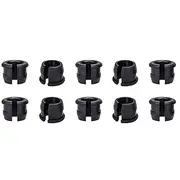 10 PCS Schrader to Presta Rim Adapters - Bike Valve Stem Grommets for Bicycle Wheel Rim Conversion - Inner Tube Rubber Plug Adapter
