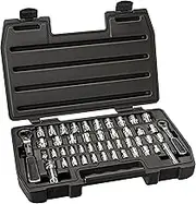 Gearwrench 1/4-inch and 3/8-inch Drive Pass-Thru 6 Point SAE/Metric Tool Set 46-Pieces