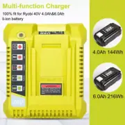 Battery Charger For Ryobi 36V/40V Li-ion BPL3626 BPL3640 OP4040 BCL3620 4/6ah