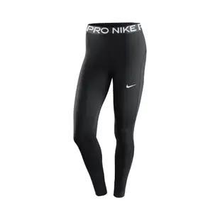 Nike 緊身褲 Pro Tights 運動 內搭 女款 健身 重訓 路跑 瑜珈 網紗 黑 白 CZ9780010