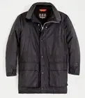NWT Barbour Fenton Wax Jacket Men's Parka Black size Small ORG $575