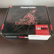 PowerColor AMD Radeon RX 550 Red Dragon 4GB GDDR5 Graphics Card – New Sealed