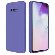 MCC For Samsung Galaxy S10e Soft Liquid Silicone Shockproof Case Cover G970 [Dark Purple]