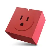 Zettaguard S31 Mini WiFi Smart Remote Control Timer Switch Power Socket (Red)