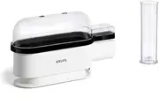 Krups Ovomat Trio EG234115 Egg Boiler for up to 3 Eggs Includes Water Measuring Cup with Egg Cutter Egg Holder Beep Sound BPA-Free