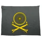 Rltw Wheel Crossbones Novelty Tea Towel cleaning cloth Dish Kitchen Cycling Gift