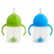 Munchkin Any Angle Click Lock Weighted Straw Trainer Cup, , 7oz,