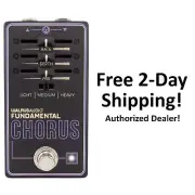 New Walrus Audio Fundamental Series Chorus Guitar Effects Pedal