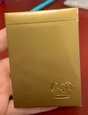 GOLD CROWN DECK Playing cards NEW & SEALED