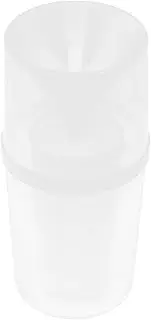 PLAFOPE Sturdy Rain Gauge and Holder Set Plastic Rain Gauge for Yard Outdoor Garden Tool Decorative Statue Supply
