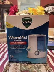Vicks V750 Warm Mist Room Humidifier 1.0 Gallon Capacity