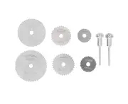 8Pcs/Set Hss Circular Saw Blade Set Mini Cutting Discs For Thin Metal Plastics Wood Alloy