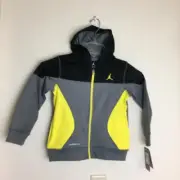 NEW Nike Jumpman Jordan Boys Therma Fit Hooded Jacket Size 6 NWT 852202 G34