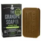 New Lot Of 2 Bars Grandpa Soap Co. Pine Tar Soap, 100% Plant-Based, 4.25 oz