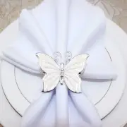 4pcs Napkin Clip Vivid Appearance Table Decoration Home Dinner Napkin Holder