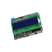 New 1602 LCD Board Keypad Shield Blue Backlight For Arduino Duemilanove Robot