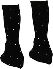 [Zxpjkyu] Skating Leg Heater with Portable Diamond Decoration. Long Leg Heating Skating for Skating