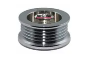 Tuff Stuff Chrome Billet Steel Alternator Pulley 5 Groove Serpentine 2.25" O.D