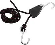 iplusmile Rope Tie Down: Car Dent Repair Rope with S-Hook for Auto Body Dent Removal - Vehicles Thick Nylon Cord Automotive Accessory for Hood Prop