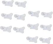 COHEALI 1 Set Window Sliding Locks Safety Locks for Home Security Durable Material Prevent Accidental Openings for Pets White