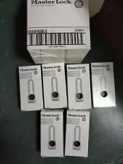 Master Lock (410KAW400BLK-3XX0011) Lockout Padlock - Keyed Alike, Box Of 6