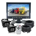 7" Monitor 2x Reversing Rear View Camera 20M 12-24v For Truck Trailer RV Tractor