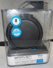 Braven Waterproof Portable Bluetooth Speaker Blue BRV-105