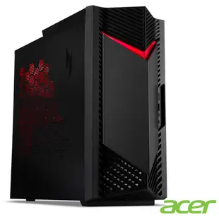 Acer 宏碁 N50-650 13代10核雙碟獨顯 電競桌上型電腦(i5-13400F/8G/256GB SSD+ 1TB SATA3/RTX3050/Win11)