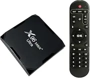 X96 Max Plus Ultra TV Box Android 11 Amlogic S905X4 4GB 32GB Support AV1 H.265 HEVC, 4K 60FPS 2.4G/5G Dual WiFi BT4.0, USB3.0 HDR Box