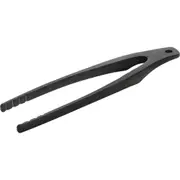 Staub 31cm SiliconeMatte Tongs Kitchen Cooking Serving Utensil BBQ Clip Brown