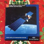 FORD SATELLITE NAVIGATION SYSTEM 2000s Magazine