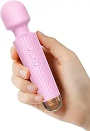 Mini Cordless Vibrator -Smallest and Strongest 160 Vibration Modes Wand Massager,Sex Toys,Dildo - Handheld Waterproof Mute Rechargeable Personal Massage,Clitoral Vibrator Female Adult Toys (Pink)