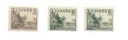 España 1º Centenario 1940 X 3 Valores, Nuevos
