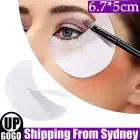 20/100/200X Eye Shadow Shields Eyelash Pad Under Winged Eyeliner Stickers Makeup