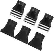 Universal Hair Dryer Nozzles Set Diffuser Tips for Blow Dryer Accessories Versatile Styling Nozzle Comb