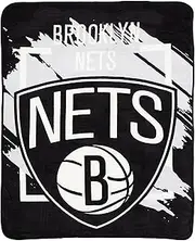 Northwest NBA Brooklyn Nets Micro Raschel Throw Blanket, 46" x 60", Dimensional