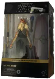 Black Series: The Phantom Menace Jar Jar Binks Figure Price Sticker On Box