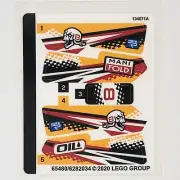 LEGO STICKER SHEET 42101 Buggy Technic Decals Stickers