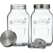 Kilner Fermentation Jar Set of 2 - 1 Litre