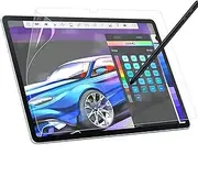 [USTIYA] Paperfeel Screen Protector Compatible with Samsung Galaxy Tab S10+ S10 Plus/S9+/S9 FE+/S8+/S7+/S7 Fe 12.4 inch Anti-Glare&Anti-Fingerprint Matte Screen Protector for Drawing/Writing, Compatible with Samsung Pencil