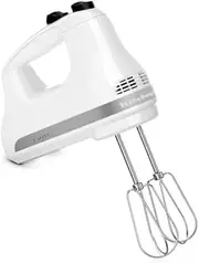[KitchenAid] Classic 5-Speed Hand Mixer - White - KHM5110AWH