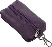 [MUCKLILY] Key Wristlet for Women and Men Multipurpose Car Key Bag with Zippered Pouch Keychain Wallet Coin Holder Card Case