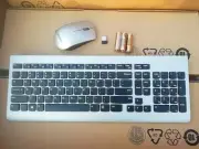 USA Layout Lenovo 510 silver Wireless Keyboard and Mouse set KBRFBU71